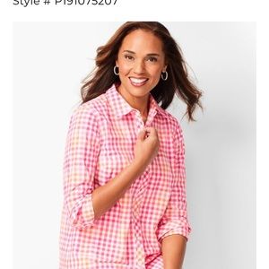 TALBOTS XL classic cotton shirt